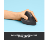 Logitech LIFT dla leworęcznych Grafitowa - 743066 - zdjęcie 8